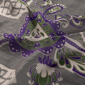 ipekevi - Grey Blue Serenad Tencel Scarf (1)