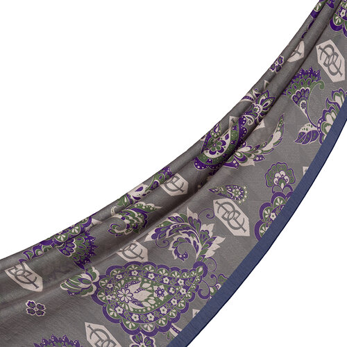 Grey Blue Serenad Tencel Scarf
