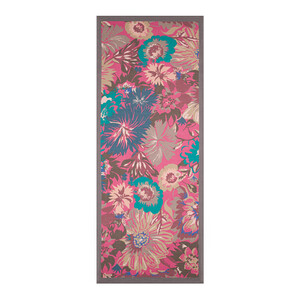 Grey Nihavent Print Tencel Scarf - Thumbnail