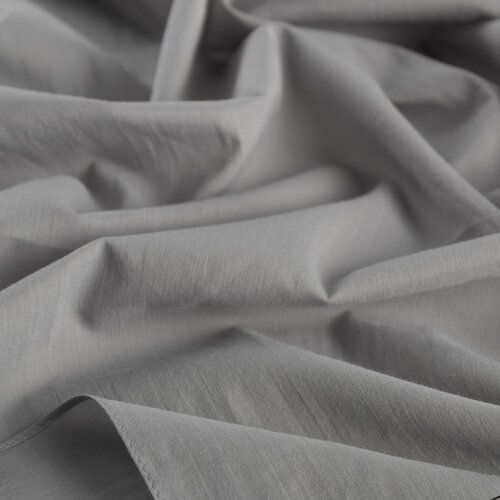 Grey Plain Cotton Scarf