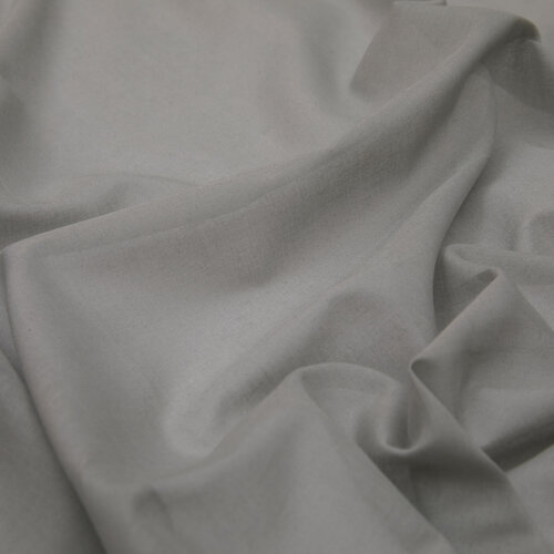 Grey Plain Cotton Scarf