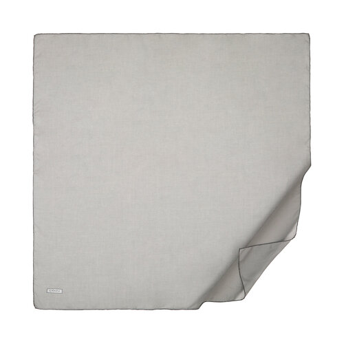 Grey Plain Cotton Scarf