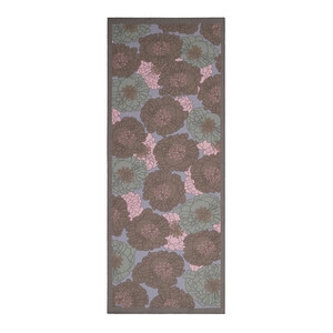 Grey Powder Hydrangea Print Tencel Scarf - Thumbnail
