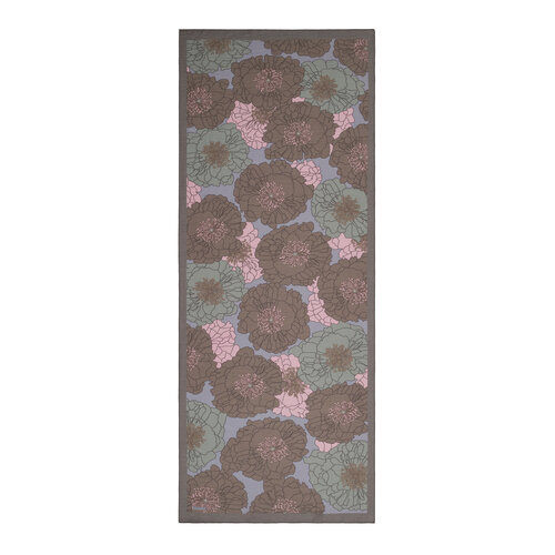 Grey Powder Hydrangea Print Tencel Scarf