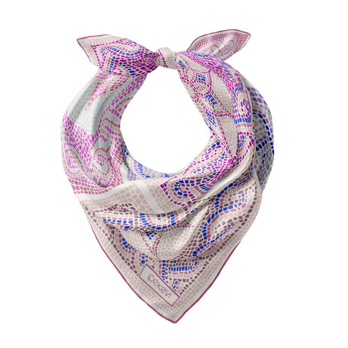 Gül Kurusu Olimpos Saten İpek Mendil