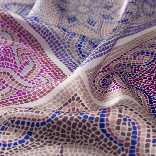 Gül Kurusu Olimpos Saten İpek Mendil