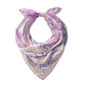 ipekevi - Gül Kurusu Olimpos Saten İpek Mendil (1)