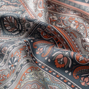 ipekevi - Gülkurusu Topkapı Tivil İpek Eşarp (1)