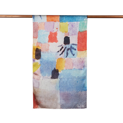 وشاح حرير ساتان الحدائق الجنوبية