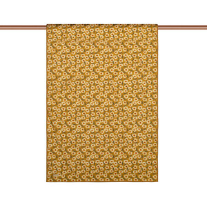 Harvest Yellow Spring Flowers Cotton Scarf - Thumbnail