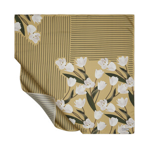 Harvest Yellow Tulipa Twill Scarf - Thumbnail