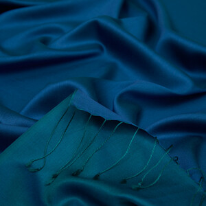 Hazar Reversible Silk Scarf - Thumbnail
