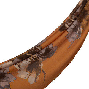 ipekevi - Honey Foam Florescence Print Tencel Scarf