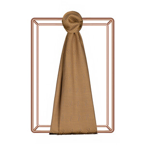 ipekevi - Honey Foam IE Monogram Cotton Silk Scarf