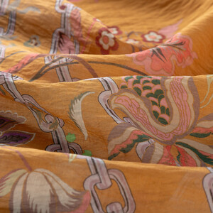 Honey Foam Nazenin Tencel Scarf - Thumbnail