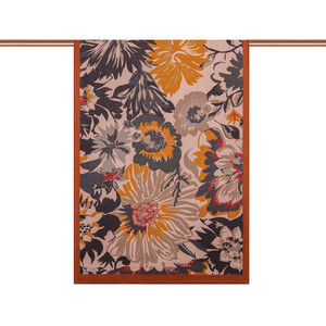 ipekevi - Honey Foam Nihavent Print Tencel Scarf (1)