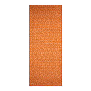 Honey Foam Orange Flower Cotton Scarf - Thumbnail