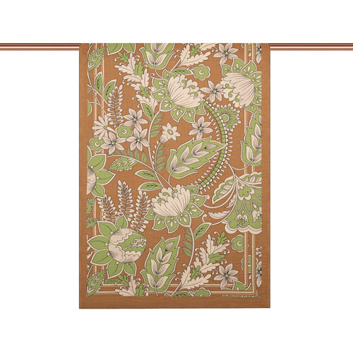 Honey Foam Royal Ivy Pattern Tencel Scarf