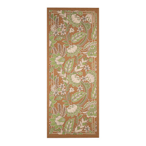 Honey Foam Royal Ivy Pattern Tencel Scarf - Thumbnail