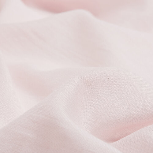 Hydrangea Pink Plain Cotton Silk Scarf