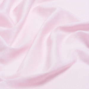 Hydrangea Pink Plain Cotton Silk Scarf - Thumbnail