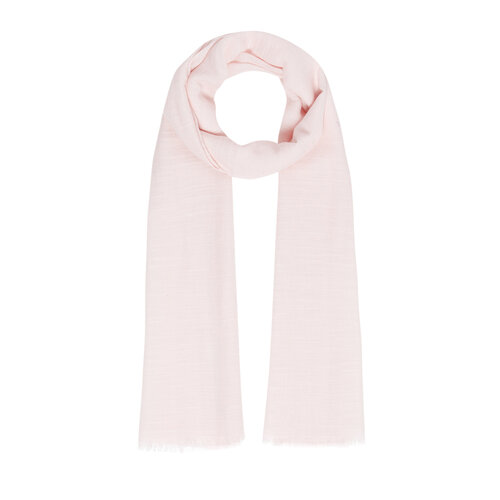 Hydrangea Pink Plain Cotton Silk Scarf