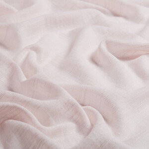 Hydrangea Pink Plain Cotton Silk Scarf - Thumbnail