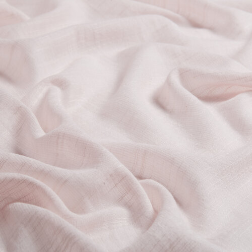 Hydrangea Pink Plain Cotton Silk Scarf