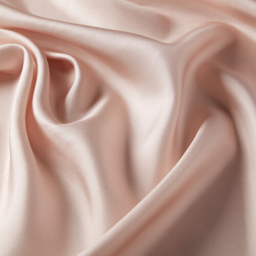 Hydrangea Pink Plain Silk Twill Scarf