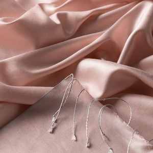 ipekevi - Hydrangea Pink Reversible Silk Scarf (1)