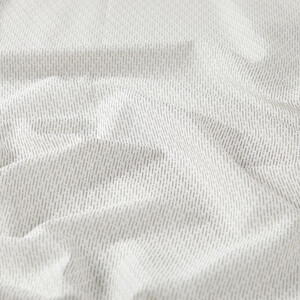 ipekevi - Ice White Equilateral Loop Cotton Scarf (1)