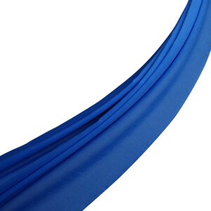 ipekevi - شال قطن ساده لون أزرق انديجو