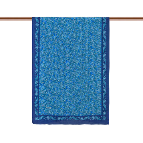 Indigo Mezopotamya Model 02 Desenli Tencel Sal 