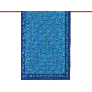 Indıgo Mezopotamya Model 02 Print Tencel Scarf - Thumbnail