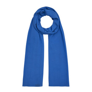 Indıgo Plain Cotton Scarf - Thumbnail