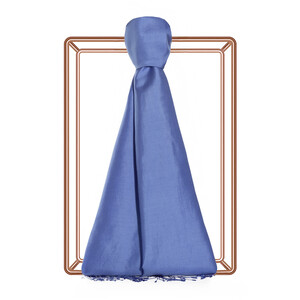 Indigo Silk Scarf - Thumbnail