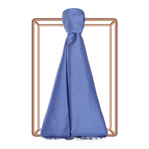Indigo Silk Scarf