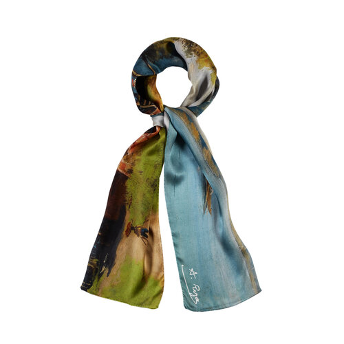 Istanbul Satin Silk Scarf