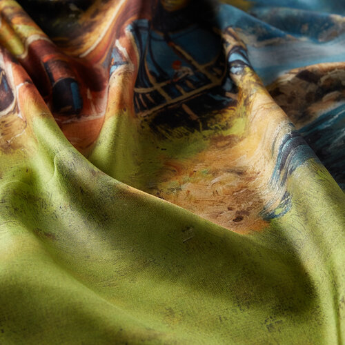Istanbul Satin Silk Scarf