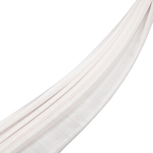 ipekevi - Ivory Cashmere Silk Prime Scarf (1)