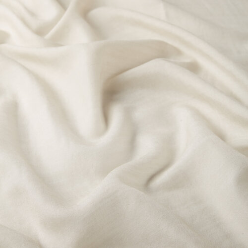 Ivory Cashmere Silk Prime Scarf