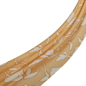 Ivory Contour Print Scarf - Thumbnail