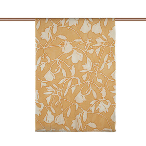 Ivory Contour Print Scarf - Thumbnail