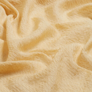 Ivory Maze Print Cotton Scarf - Thumbnail
