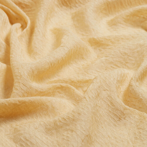 Ivory Maze Print Cotton Scarf