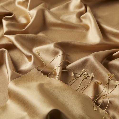 Ivory Reversible Silk Scarf