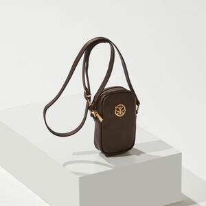 ipekevi - محفظة كروس لون بني