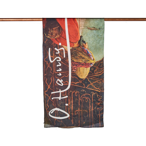 وشاح حرير ساتان مدرب السلحفاة