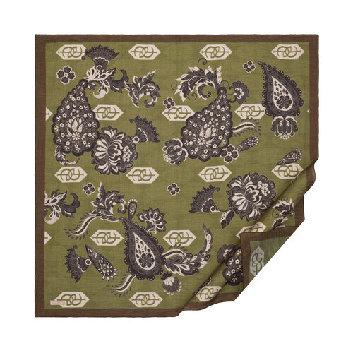 Khaki Brown Serenad Tencel Scarf