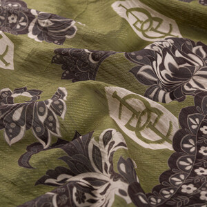 Khaki Brown Serenad Tencel Scarf - Thumbnail